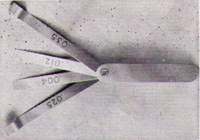 K-398 Synchronizing Spring Feeler Gauge